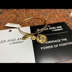 Alex and ani mine mouse gold bangle